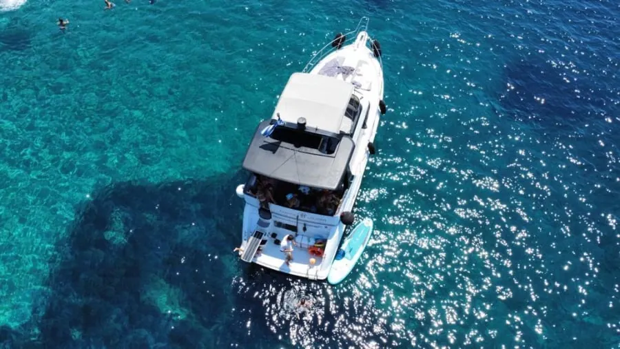 Snorkelling aboard Sofia K
